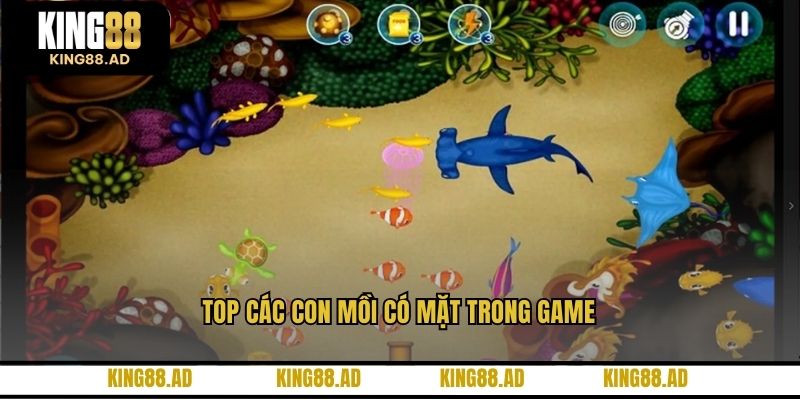 Đại dương rực rỡ trong game bắn cá nổ hũ