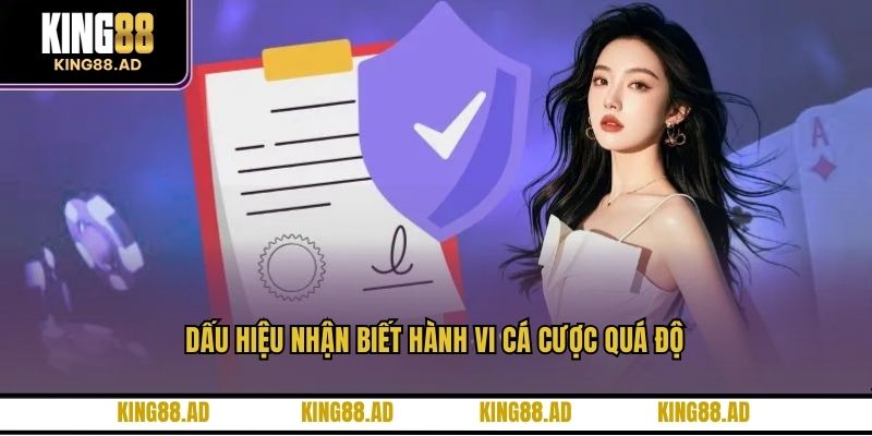 Dấu hiệu nhận biết hành vi cá cược quá độ