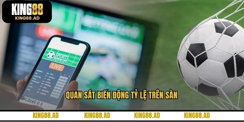 Quan sát biến động tỷ lệ trên sàn