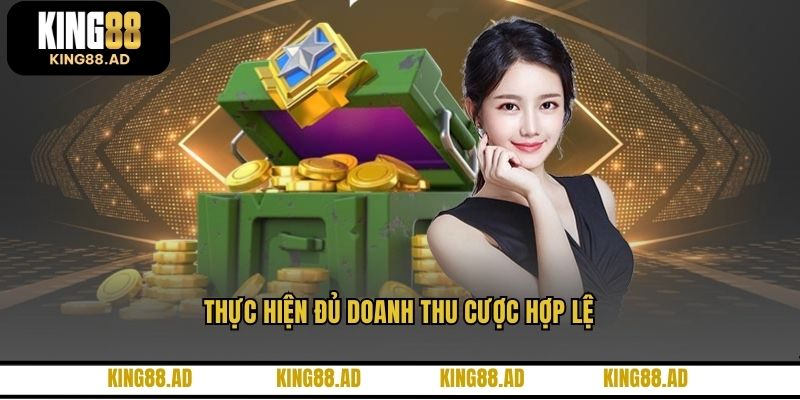 Thực hiện đủ doanh thu cược hợp lệ