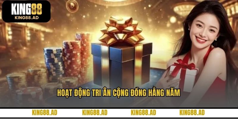 Hoạt động tri ân cộng đồng hằng năm
